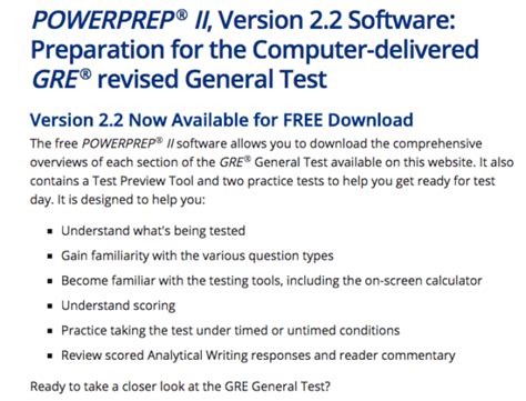 ets powerprep practice test